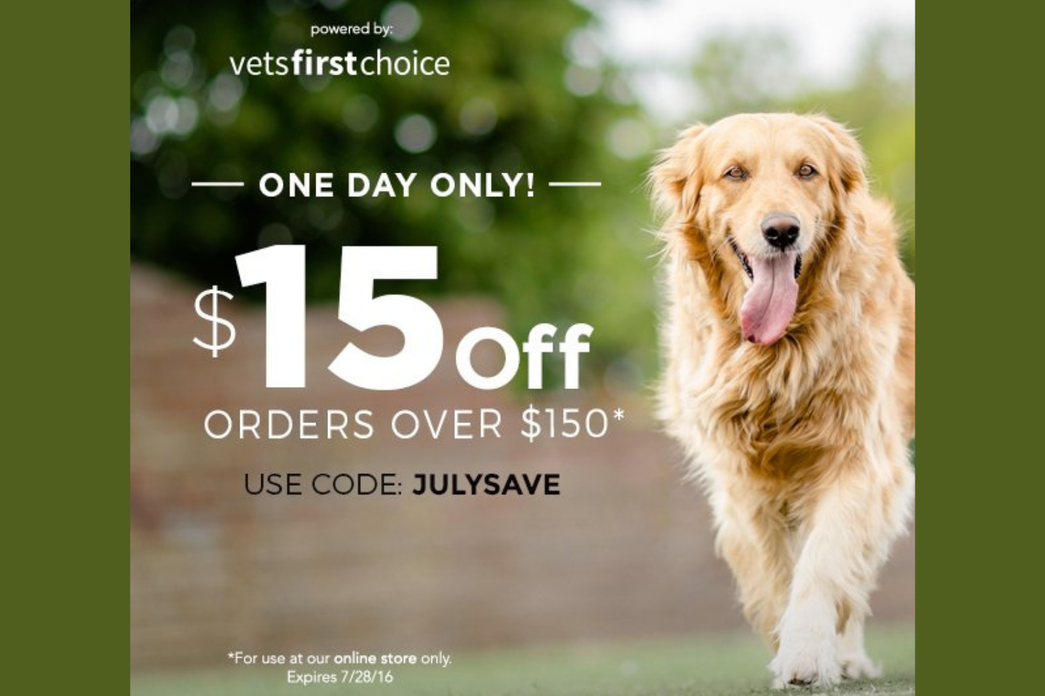 Vets First Choice Promo Code