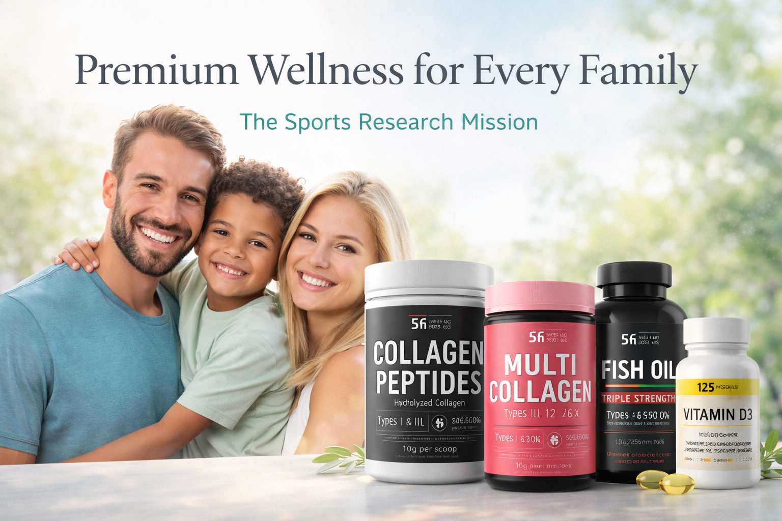 Premium Wellness for Every Family: The Sports Research Mission