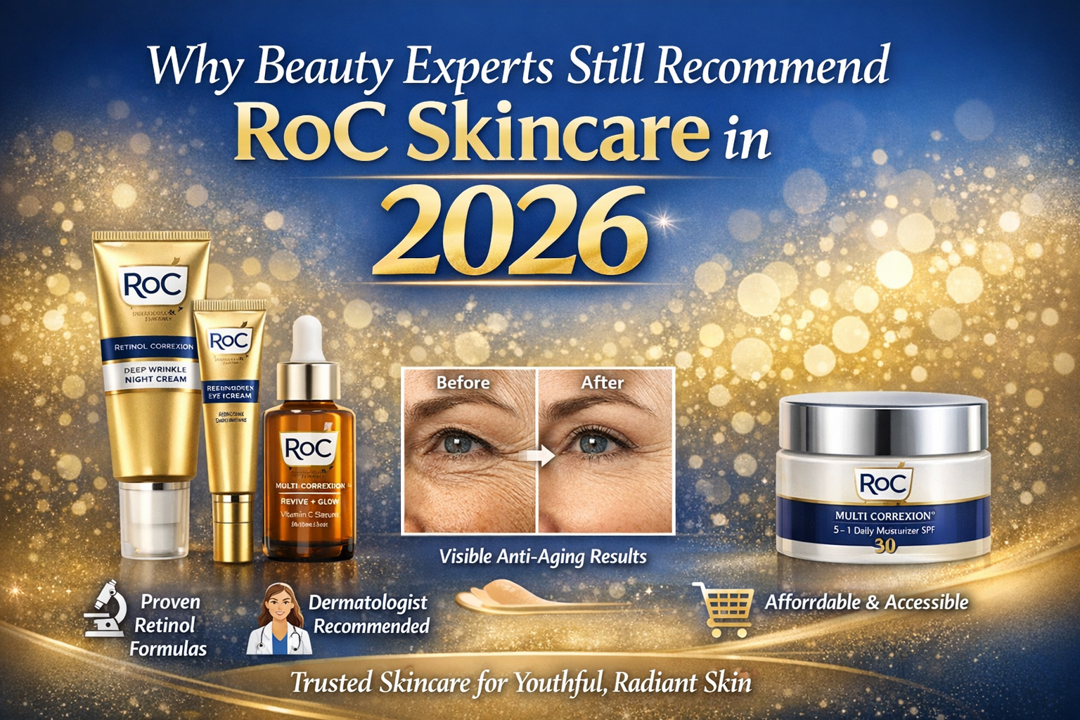 Why Beauty Experts Still Recommend RoC Skincare in 2026