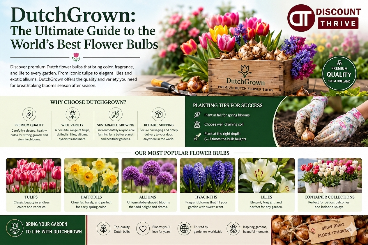 DutchGrown: The Ultimate Guide to the World’s Best Flower Bulbs