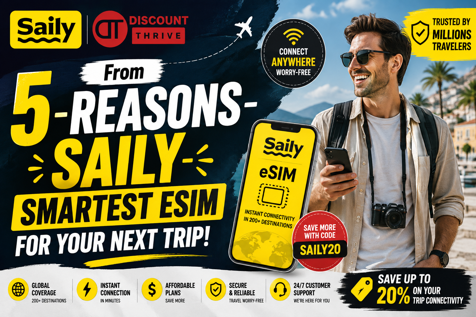 5 Reasons Saily Is the Smartest eSIM for Your Next Trip