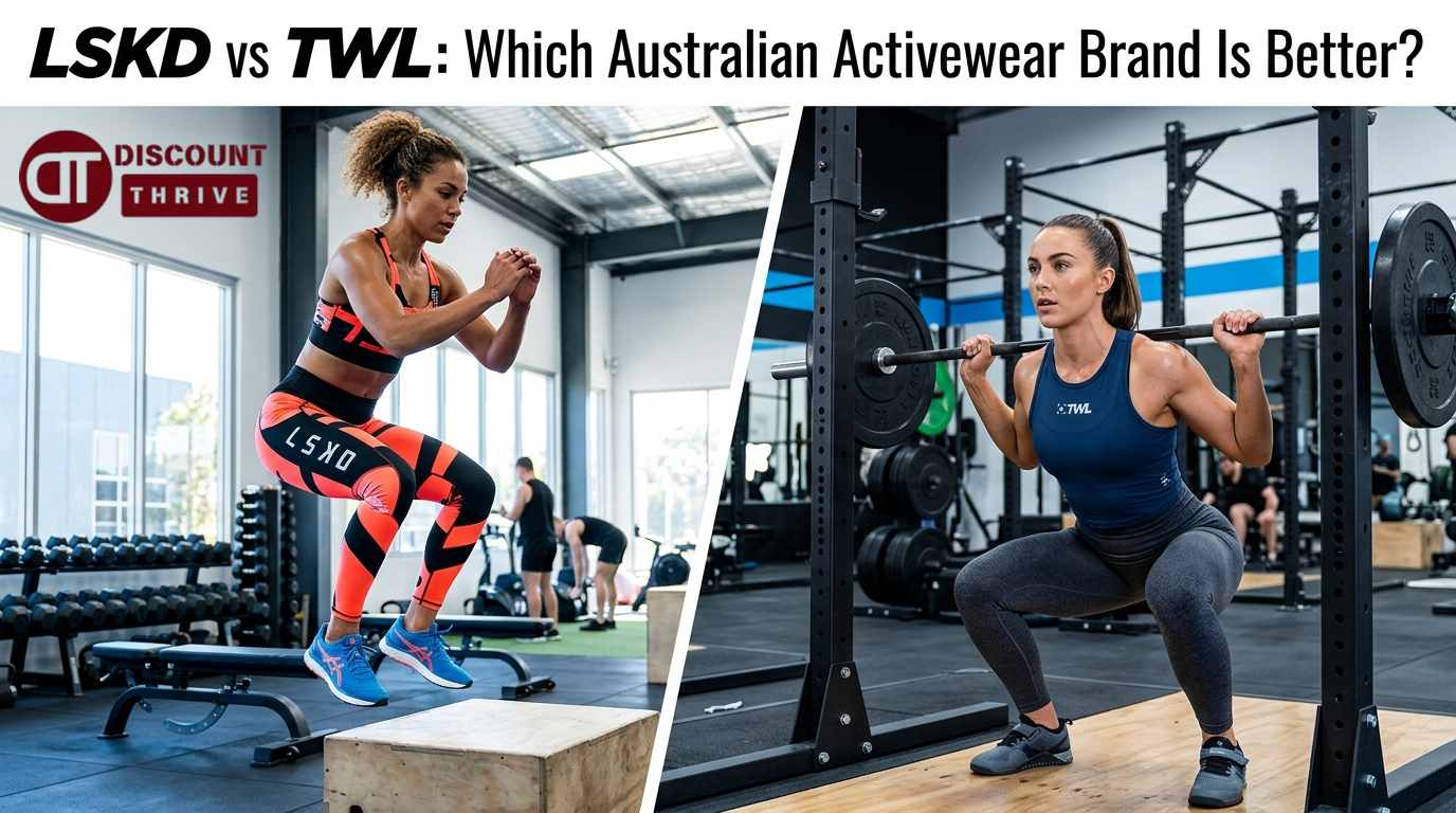 LSKD vs TWL - which Australian activewear brand is better