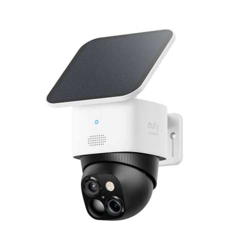 eufy Security SoloCam S340, 3K Dual-Lens Solar Security Camera amazon deal