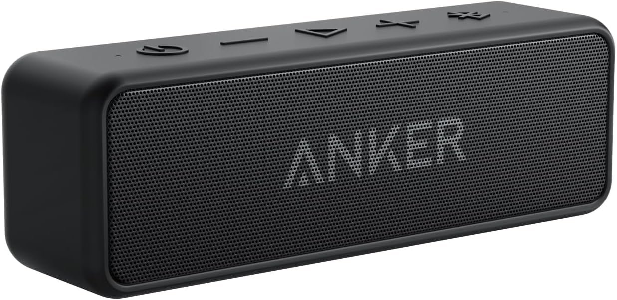 Anker soundcore 2 Portable Bluetooth Speaker, 24H Playtime