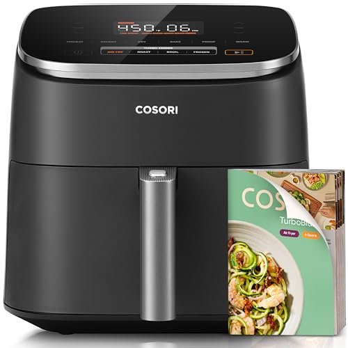 Cosori TurboBlaze Air Fryer, 9-in-1, 6 Qt, PFAS-Free Ceramic Coating amazon deal